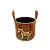 CACHEPOT MG COM CAVALO - Imagem 1