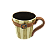 CANECA COM CORREIA DE ESPORA - Imagem 1