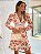 Vestido Floral Rendado Manga Longa - Imagem 1