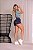 Shorts Jeans Escuro Nyx Botões - Imagem 2