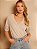 Blusa Malha Nude - Imagem 1