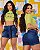 Shorts Jeans Com Cinto - Imagem 1