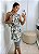 Vestido Midi Estampado Preto e Branco - Imagem 2