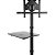 Prateleira Para Rack Glass Audience To Go Black Airon - Imagem 1