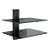 Rack Airon Simply 60/2c Black Glass Black Coluna 45cm - Imagem 1