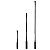 Haste Microfone AKG GN 50E Gooseneck Condensador Flexível Preto - Imagem 1