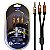 Cabo Áudio Estéreo P2/RCA Diamond DMD Special Gold Series GS-3035 - Imagem 1