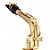 Saxofone Alto Afinação Mi-Bemol Latão Laqueado Com Estojo e Boquilha Jupiter JAS 1100 Q - Imagem 3
