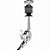 Estante Girafa Para Pratos De Bateria Boom Stand Cromada 3 Estágios 2 Opções de Uso Mapex B600 - Imagem 5