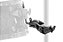 Clamp Holder Para Tons Sonic Clear Haste 10,5 mm Cromático Preto Mapex MSSTCBC - Imagem 1