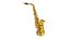 Saxofone alto Afinação Mi-Bemol Apoio Para Polegar Shelter SNFT-6430LN - Imagem 1