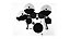 Bateria Eletrônica 5 Peças Para Iniciantes Alesis Debut KIT - Imagem 2