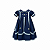 Vestido Bia azul marinho - Imagem 3