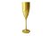 Taça de Champagne Cristal 180ml  Ouro - UN - Imagem 1