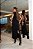 Vestido Adriana Preto com cinto - Imagem 2
