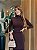 Vestido Carla Chocolate - Imagem 3