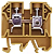 CONECTOR DE PASSAGEM P/ TRILHOS TS32 E TS35 - Imagem 2