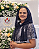 Véu Capuz Nossa Senhora de Fátima Azul Marinho - Imagem 1