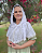 Véu Capuz Nossa Senhora de Fátima Branco - Imagem 1