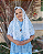 Véu Tradicional Nossa Senhora de Fátima Branco - Imagem 2