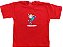Camiseta Infantil Menina Vermelho - Imagem 1