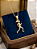 Pingente Corredora Dourado - Imagem 1