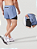 Shorts de Corrida e Treino Masculino 2 em 1 com Bolso Integrado - Azul - Imagem 2