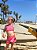 Conjunto infantil Caribe rosa flamingo - Imagem 5