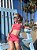 Conjunto infantil Caribe rosa flamingo - Imagem 8