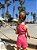 Conjunto infantil Caribe rosa flamingo - Imagem 2