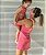 Vestido Caribe rosa flamingo - Imagem 3