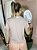 Camiseta fit amêndoa - Imagem 3