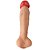 Pênis Prótese Vibrador Realística Macio 21 x 5 Cm Vibro Grande NACHO - Imagem 5