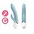 MARVELOUS SATISFYER - Kit 4 Vibradores Luxuosos com Uma Base - Silicone Macio - Imagem 8