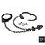 Algema de Metal Reforçada com Plug Anal Cravejado P - Onix HARD ha146p (6623) - Imagem 2