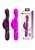 Vibrador com Ondulação e Estímulo do Ponto G e Clitóris - Lourse - Pretty Love - Imagem 1