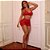 Conjunto com Sainha Sensual - Kit com 3 Peças em Renda e Tule - Rubi - 867 - Segredo da Paixão - Imagem 1