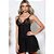 Camisola sem Bojo com Tiras - Preto - YAFFA Y7102 - Imagem 1
