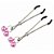 Fantasia KIT Rabo de Raposa com Tiara de Orelhas, Grampos Para os Seios em Metal e Gargantilha com Máscara - (Rosa) - Imagem 3