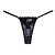 Calcinha Sensualle Tanga - Rapidinha - Preto - Imagem 1
