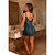 Camisola de Tule e Renda Delicada - Turquesa - 865 - Segredo da Paixão - Imagem 3
