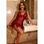 Camisola de Tule e Renda Delicada - Carmim - 865 - Segredo da Paixão - Imagem 2