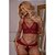 Conjunto Sensual Liz - Carmim - 536 - Universo Feminino - Imagem 1