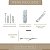 Lustre/pendente horizontal Viena com 120 cm + Controle Remoto - Imagem 5