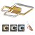 Lustre/Plafon Madrid 3 quadros + Controle Remoto - Imagem 11