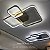 Lustre/Plafon Madrid 3 quadros + Controle Remoto - Imagem 12