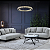 Lustre/Pendente Galles com Cristais + Controle remoto - Imagem 4