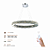Lustre/Pendente Galles com Cristais + Controle remoto - Imagem 7