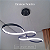 Lustre/pendente Chicago Black infinito  + Controle Remoto - Imagem 12