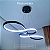 Lustre/pendente Chicago Black infinito  + Controle Remoto - Imagem 10